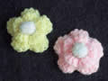 Learn to crochet a flower pin with free pattern & instructions from Craft Elf